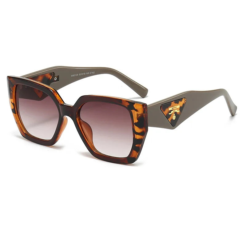 New European and American Fashion Square Frame Sunglasses