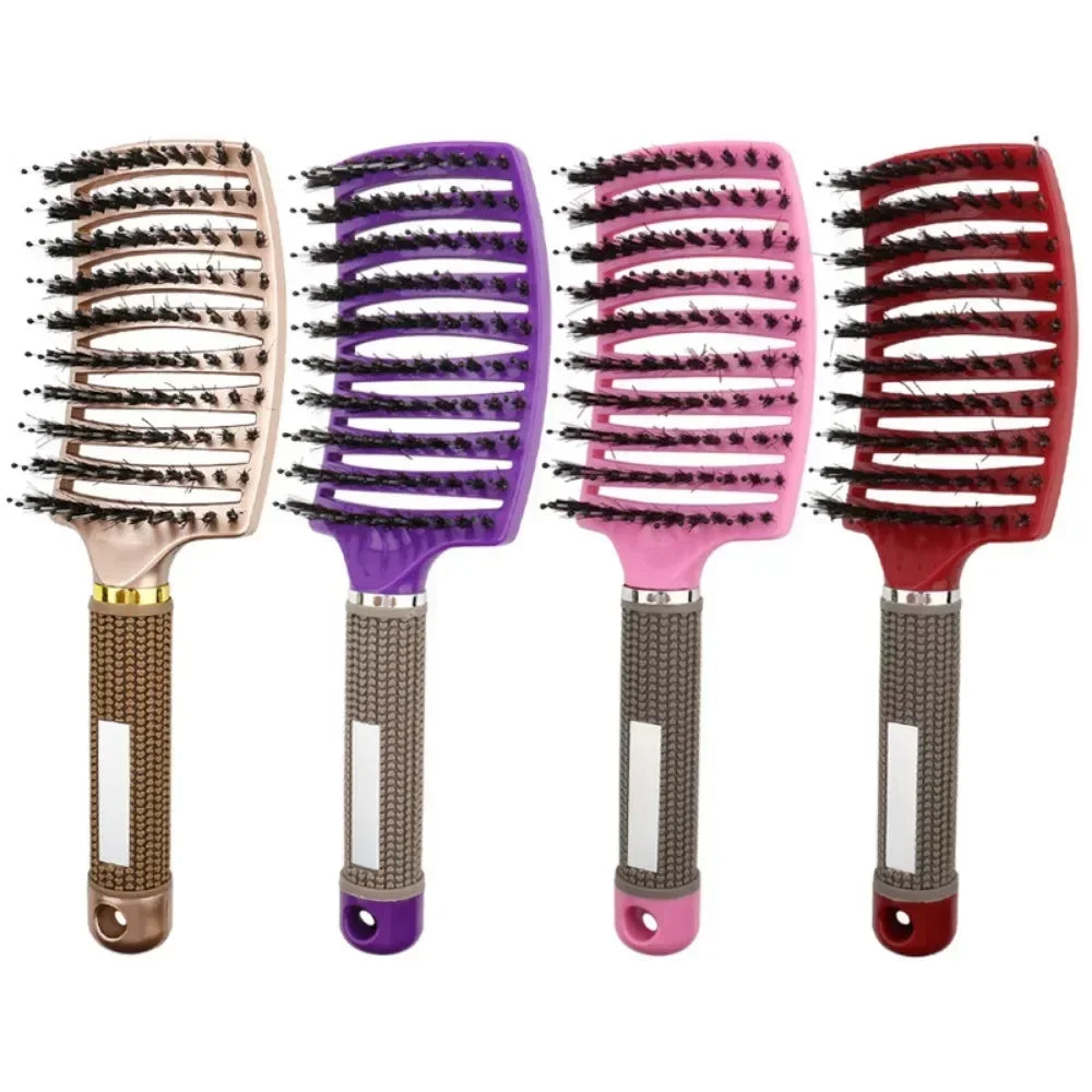 Scalp Massage Curly Detangle Styling Brush