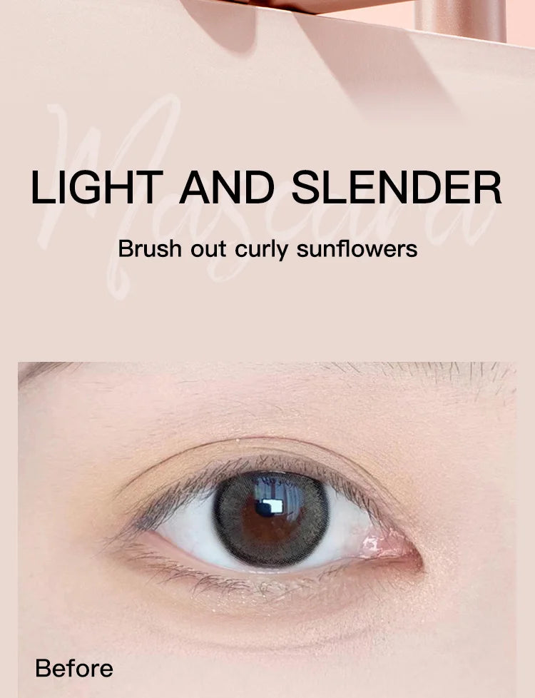 Naturally Curls Thick & Long Last Mascara with Silicone Brush Head