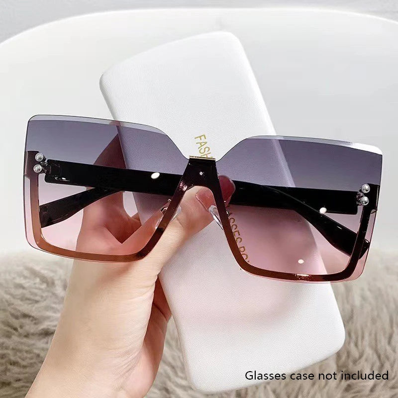 Half-frame Anti-uv Glasses