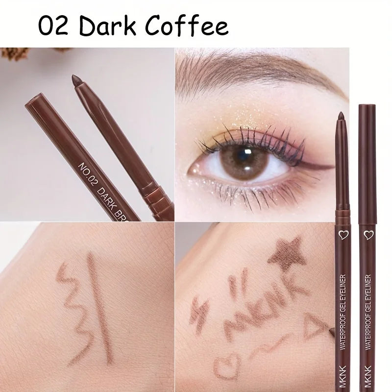 5 Colors Eyeliner Pencil Waterproof | Long-lasting