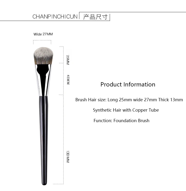 Pro Angled Foundation Brush| Liquid BB cream contour exquisite