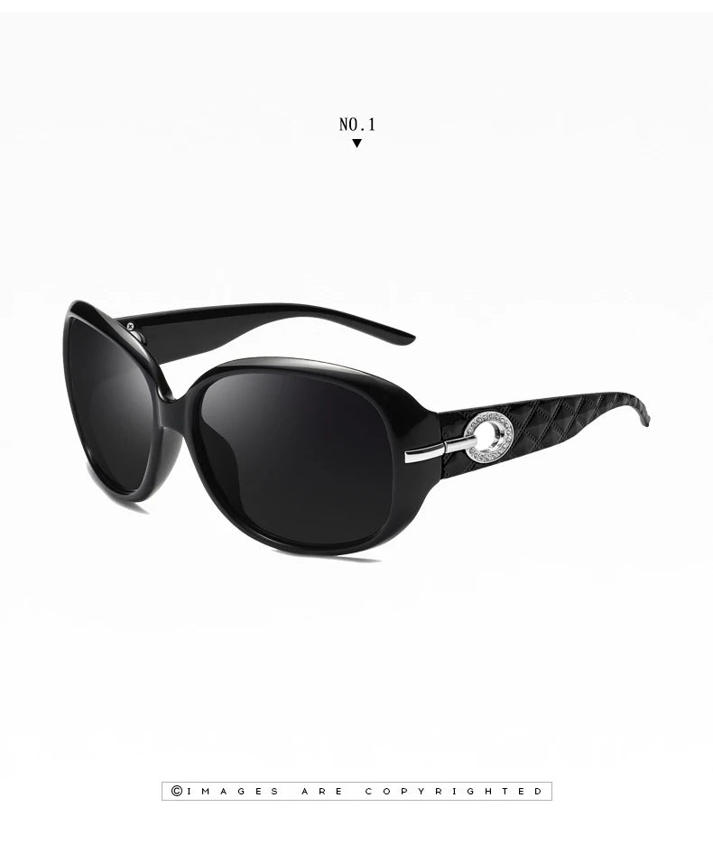 UV400 Retro Diamond Butterfly Sunscreen Glasses