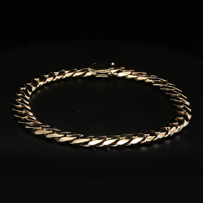 Miami Cuban 14K Gold - Jewelry Gift