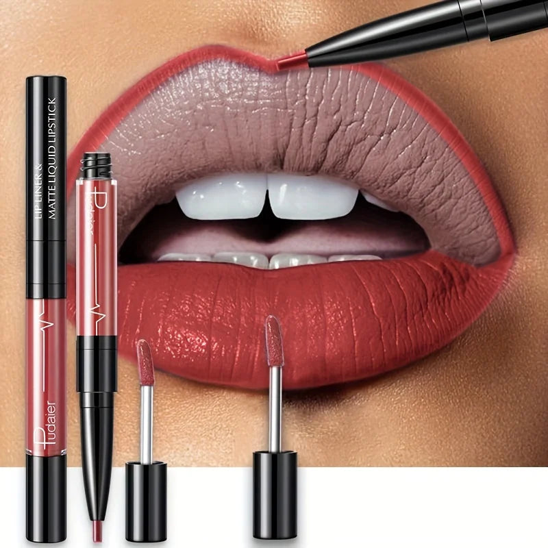 Ultra-Precise Waterproof Lip Liner Smooth, Sweatproof, Long-Lasting Wear