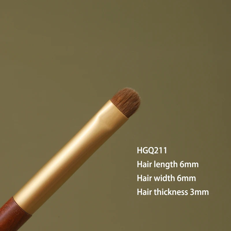 Professional Handmade Eye Shadow Brush African Rosewood