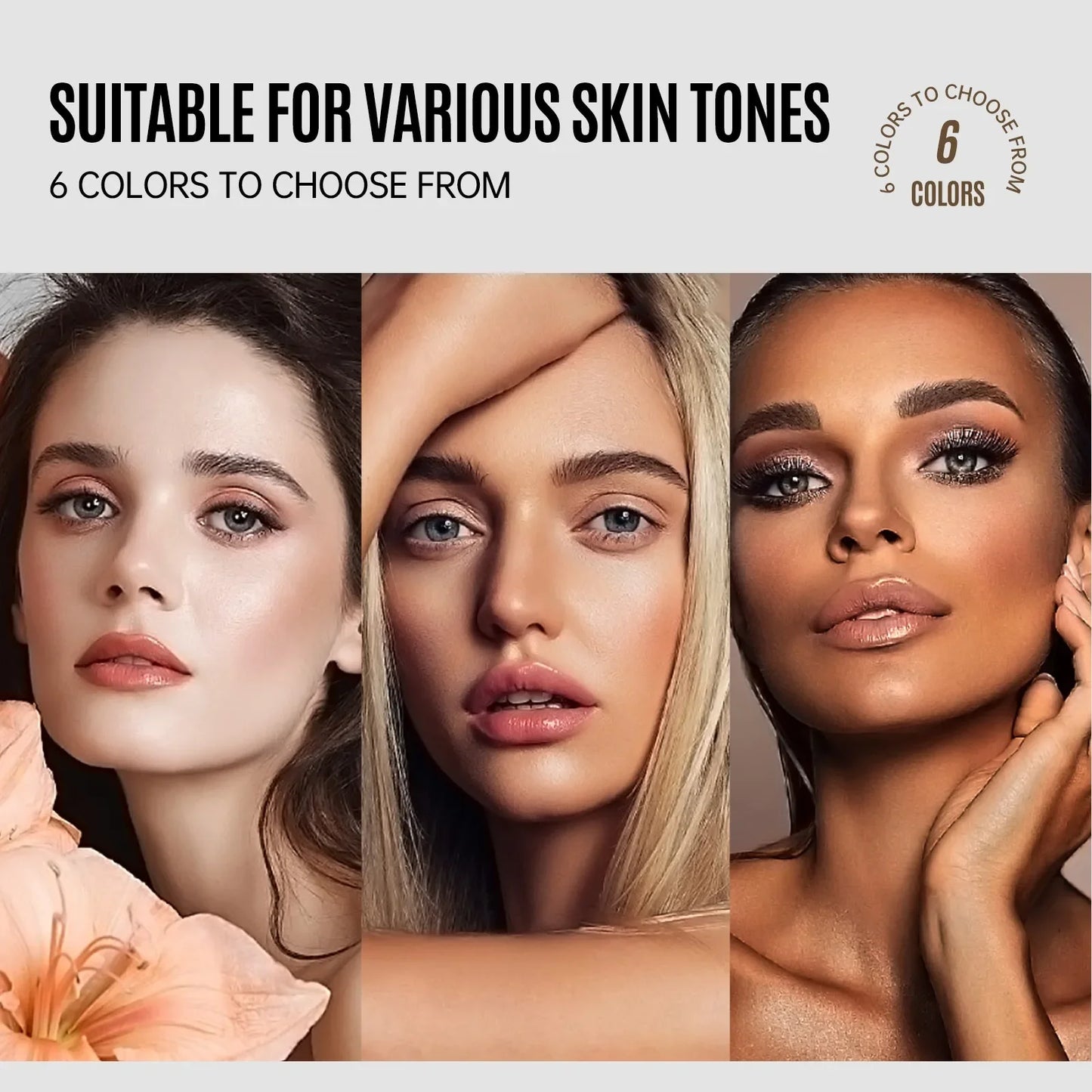 High Coverage Liquid Foundation for A Long Time