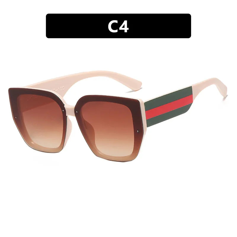 Square Retro Oversized Eyewear | UV400