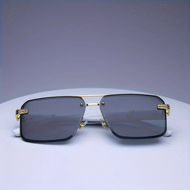 Rimless Classic Small Square Traveling Shades