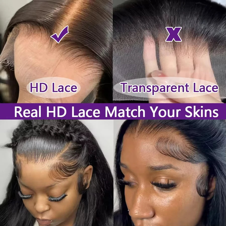 13x6 Hd Lace Frontal Wig Human Hair | 13x4 Body Wave