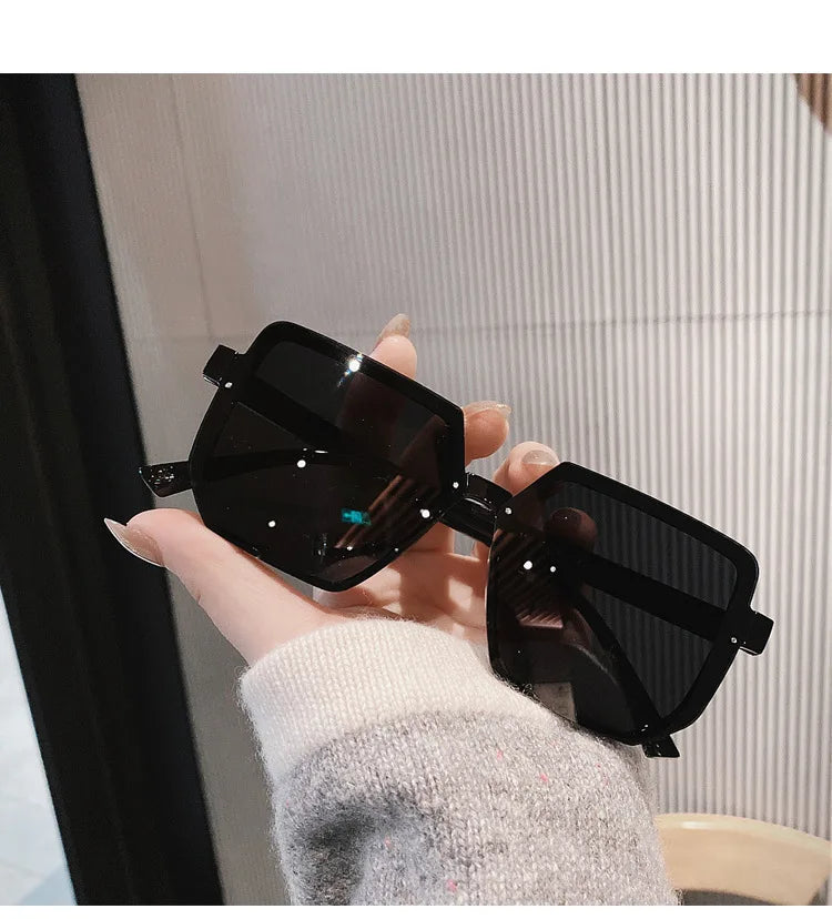 Big Frame Vintage Retro Eye Sunglasses 