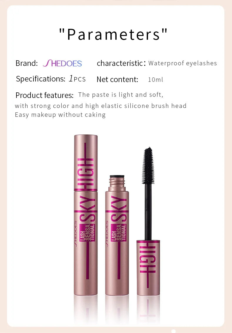 4D Mascara Lengthening Waterproof Thick Curling Lasting Mascara