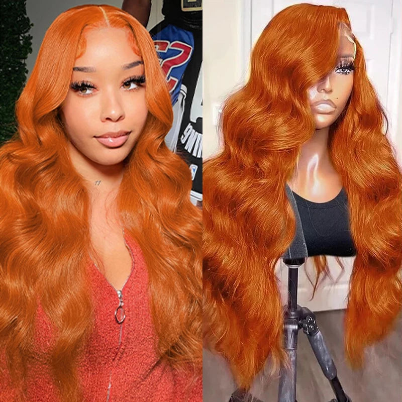 Ginger Orange 13x6 Lace Front