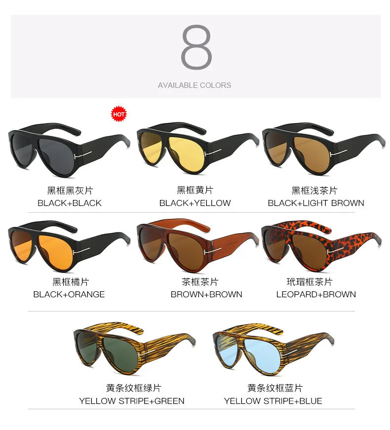 Pilot Shape Stylish UV Protection Driving | Hiking Sunglass