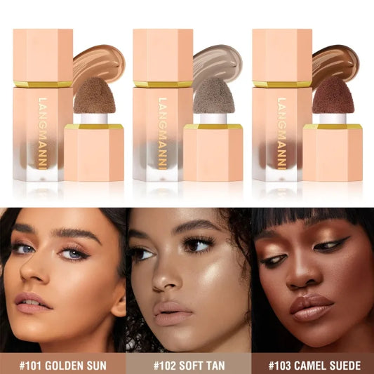 Soft Cream Liquid Contour |Liquid Face Concealer |Creamy Bronzer