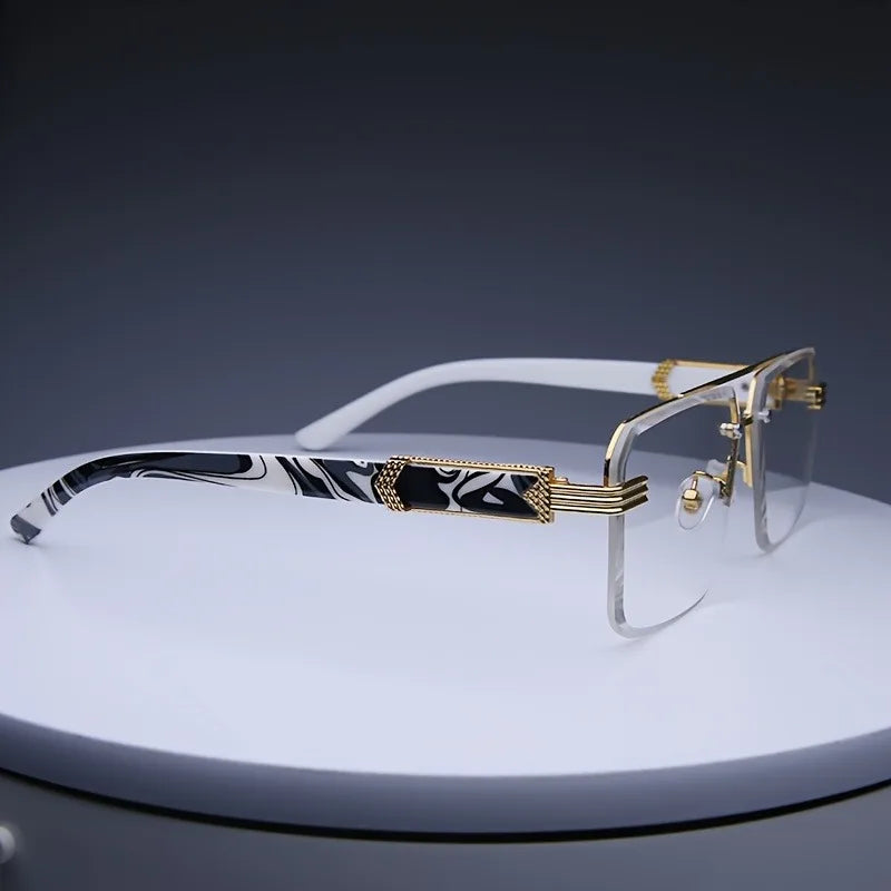 Rimless Classic Small Square Traveling Shades