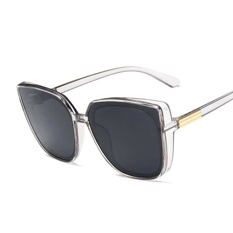 Cat Eye Mirror Sunglasses