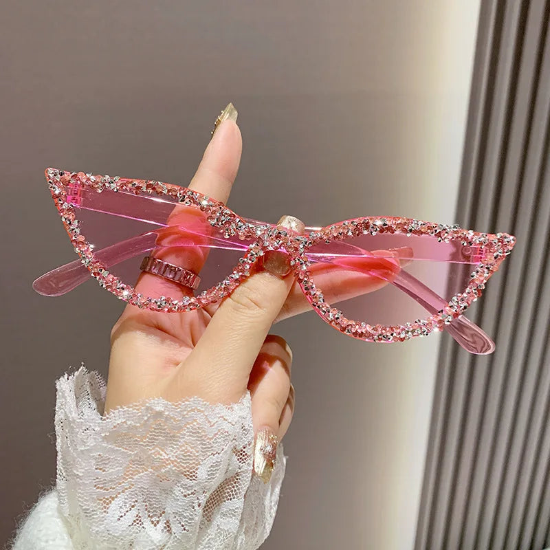 Diamond Cat Eye Trendy Sunglasses
