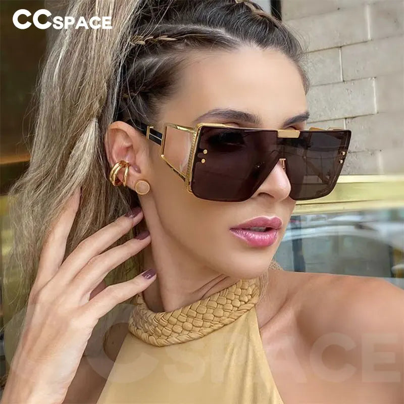 Oversized Luxury Uv400 Vintage Glasses