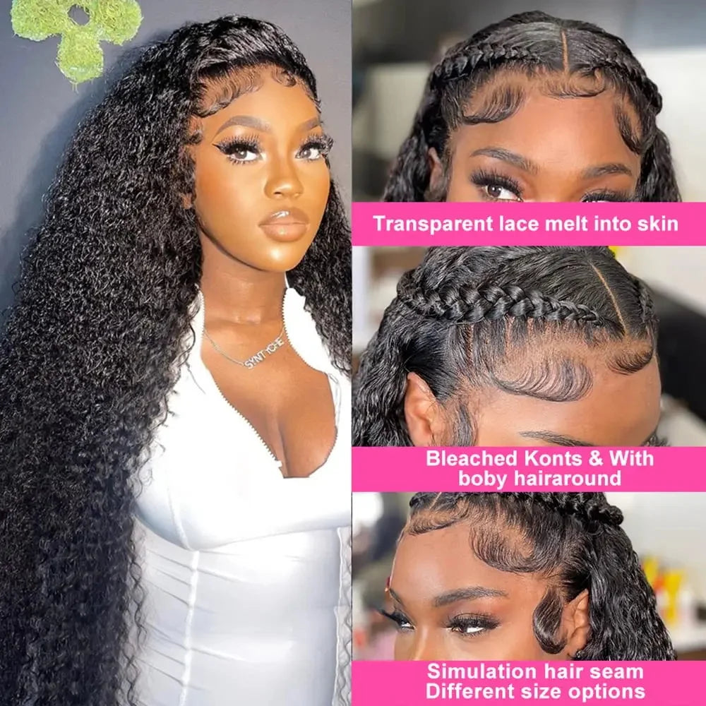 Brazilian Curly / 13x4 Lace Frontal Wig