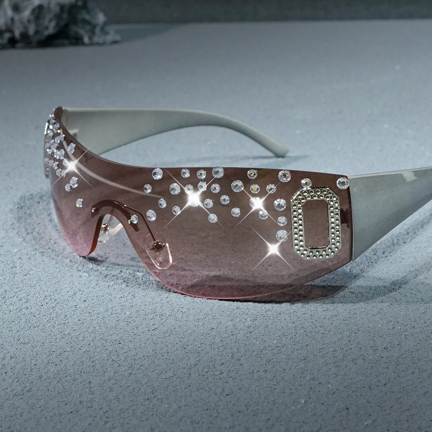 Rhinestone Design Outdoor Beach Glasses