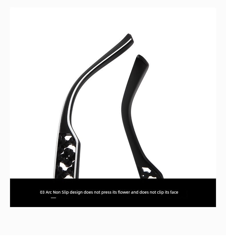 Frameless High-Grade Square UV Protection Sunglasses