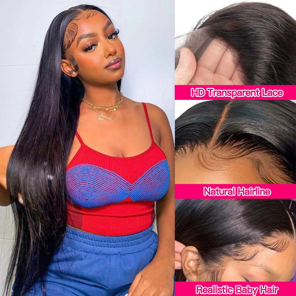 Brazilian 13x4 HD Transparent 3| 4X4 Lace Closure Wig