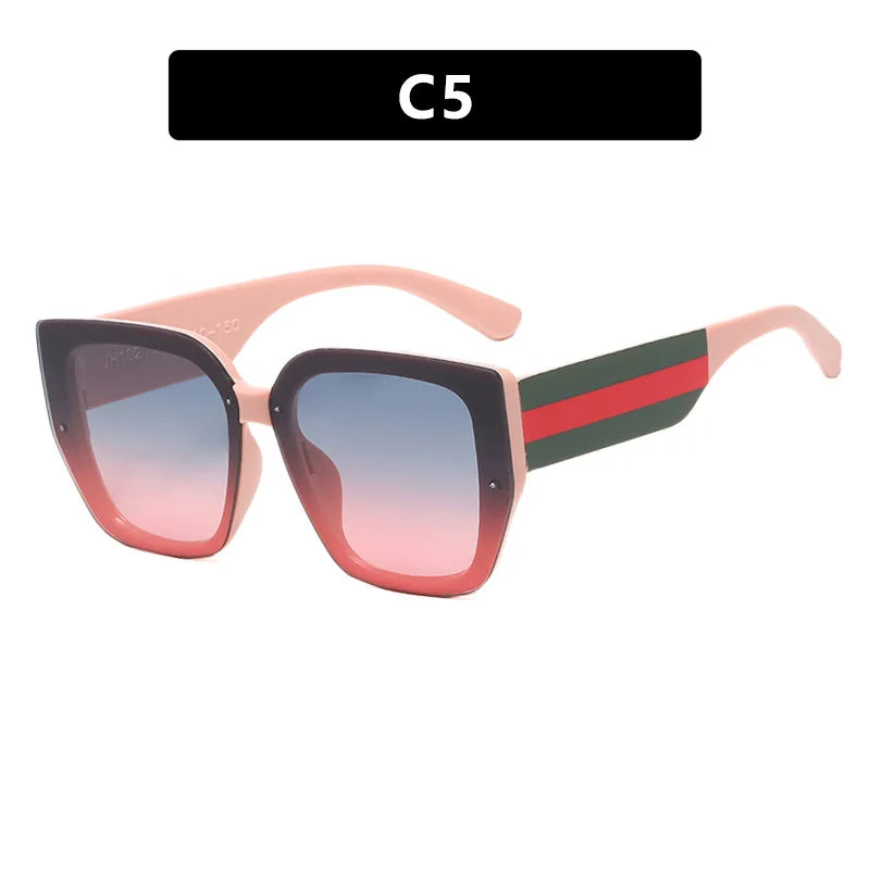 Square Retro Oversized Eyewear | UV400