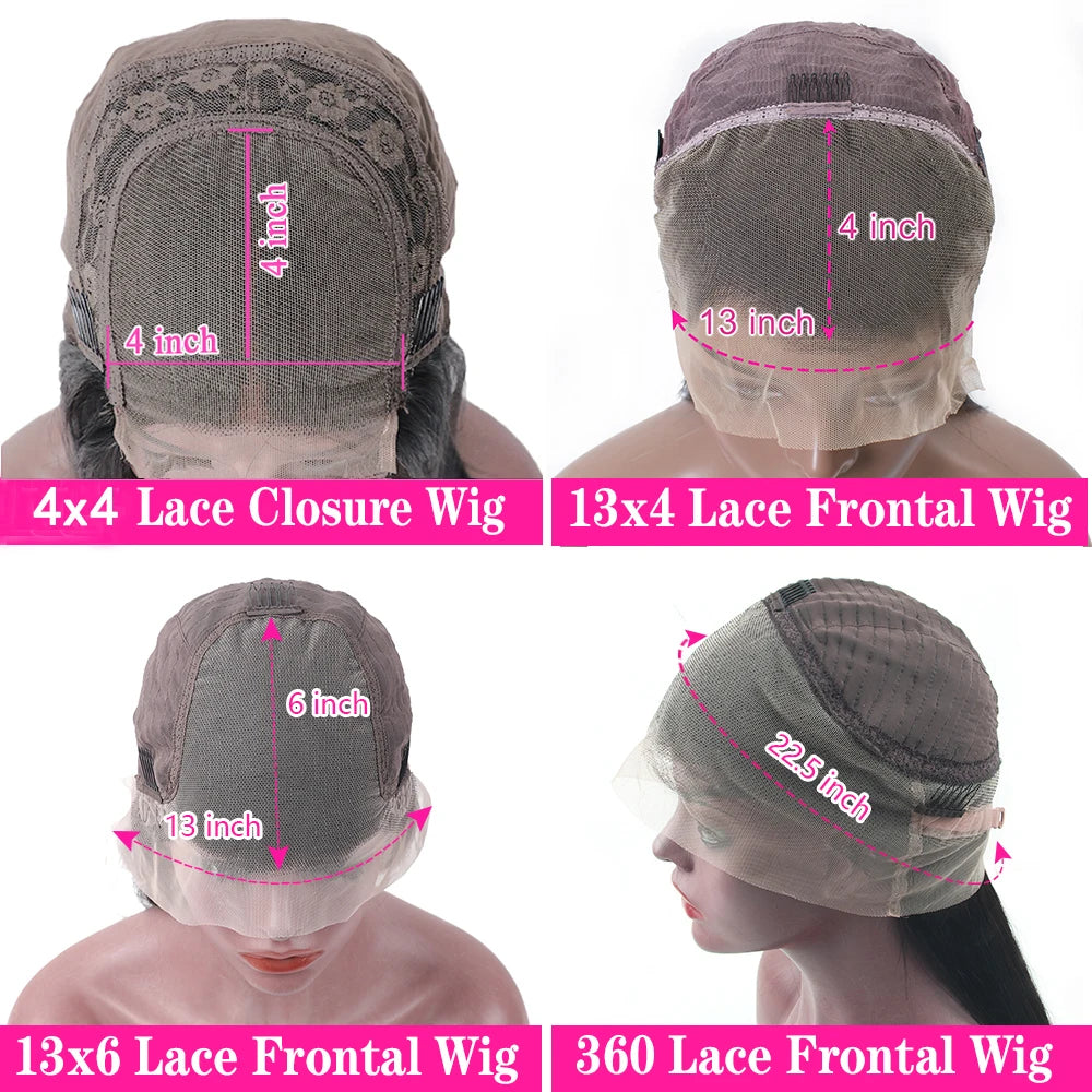 Brazilian Kinky Curly Wigs 100% Human Hair | 13x6 HD Lace Front