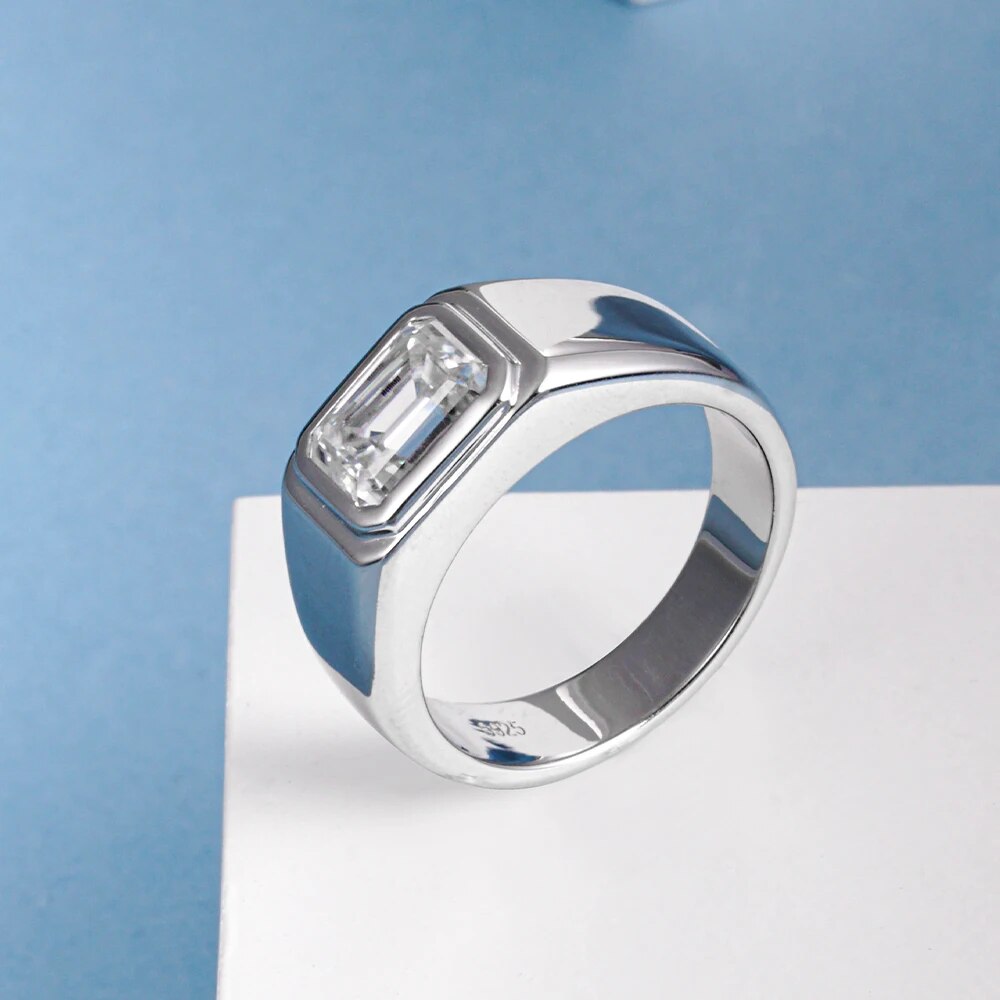 2ct 925 18K Gold Plated