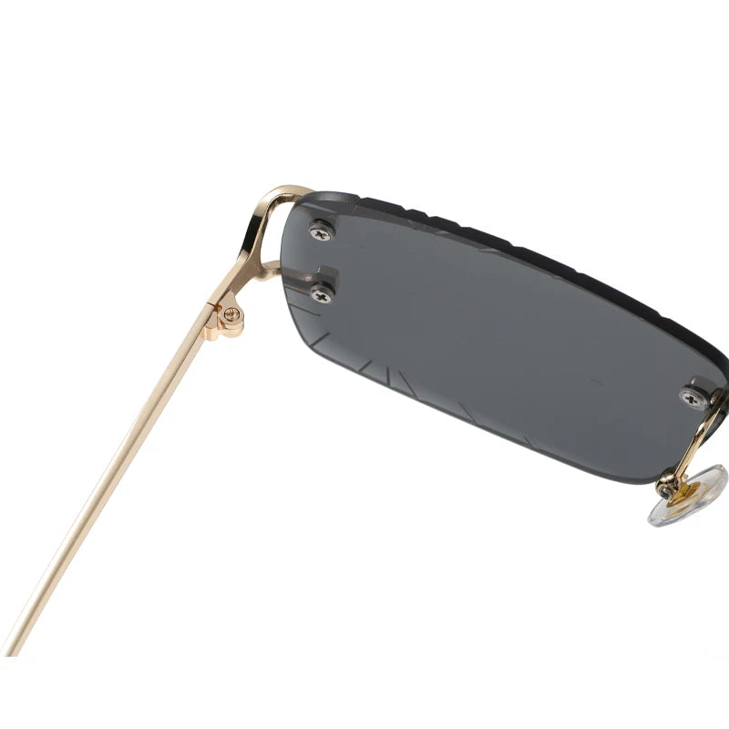 Square rimless street shot