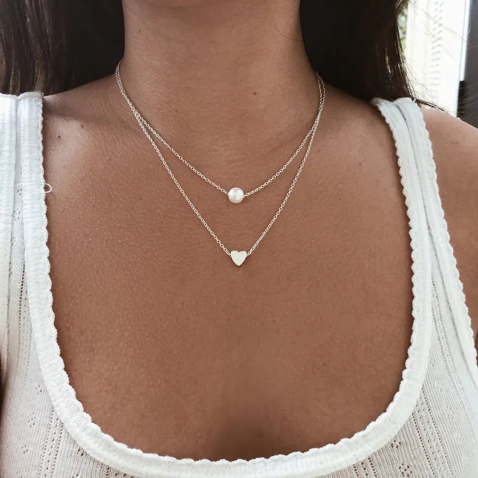 Round Stick Pendant Necklace