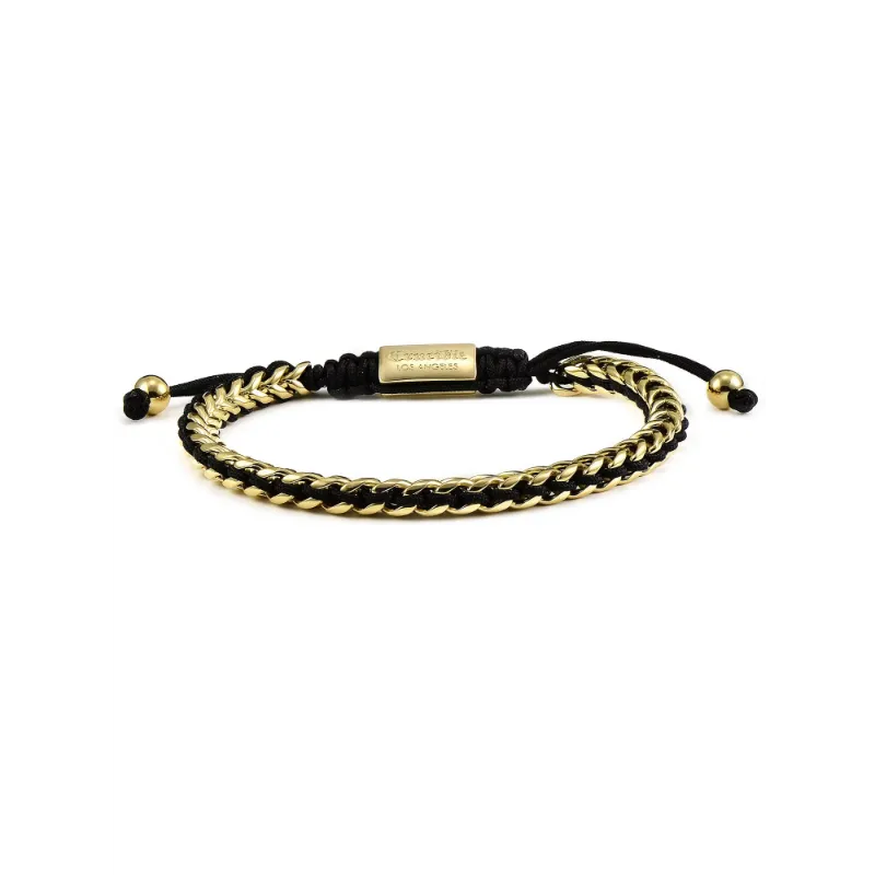 Gold Plated Adjustable Bracelet (6mm)