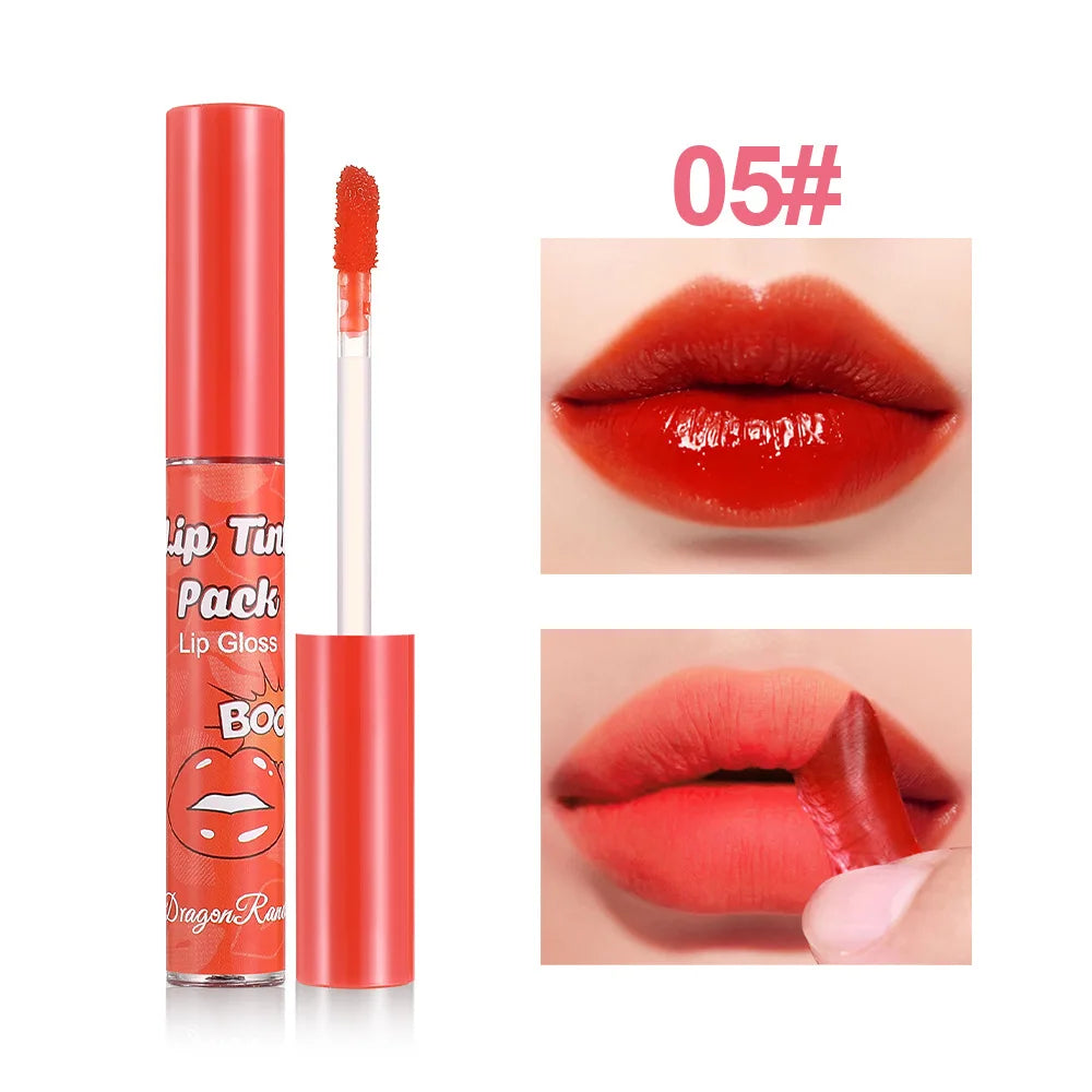 Peel Off Rose Red Lip gloss - Waterproof