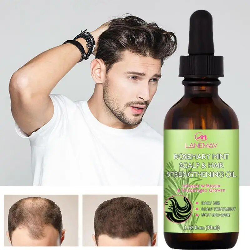 Organic Mint Scalp & Hair Strengthening Oil