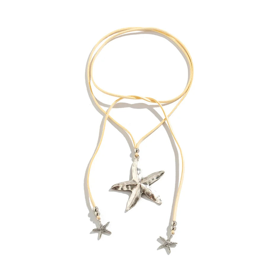 Big Star Starfish Retro Adjustable necklace
