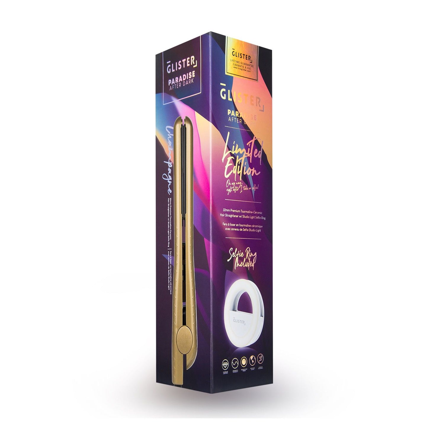 Paradise After Dark Flat Iron - Champagne