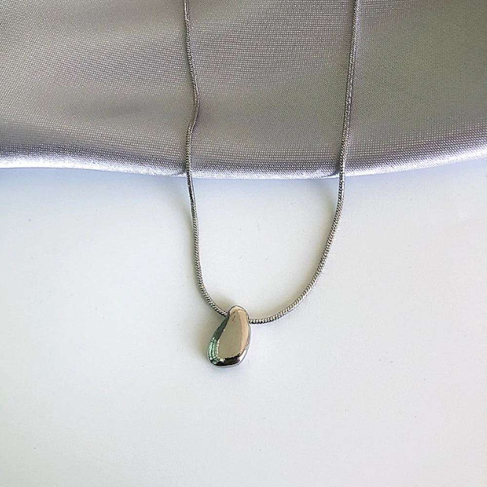 Necklace With A Bean Pendant