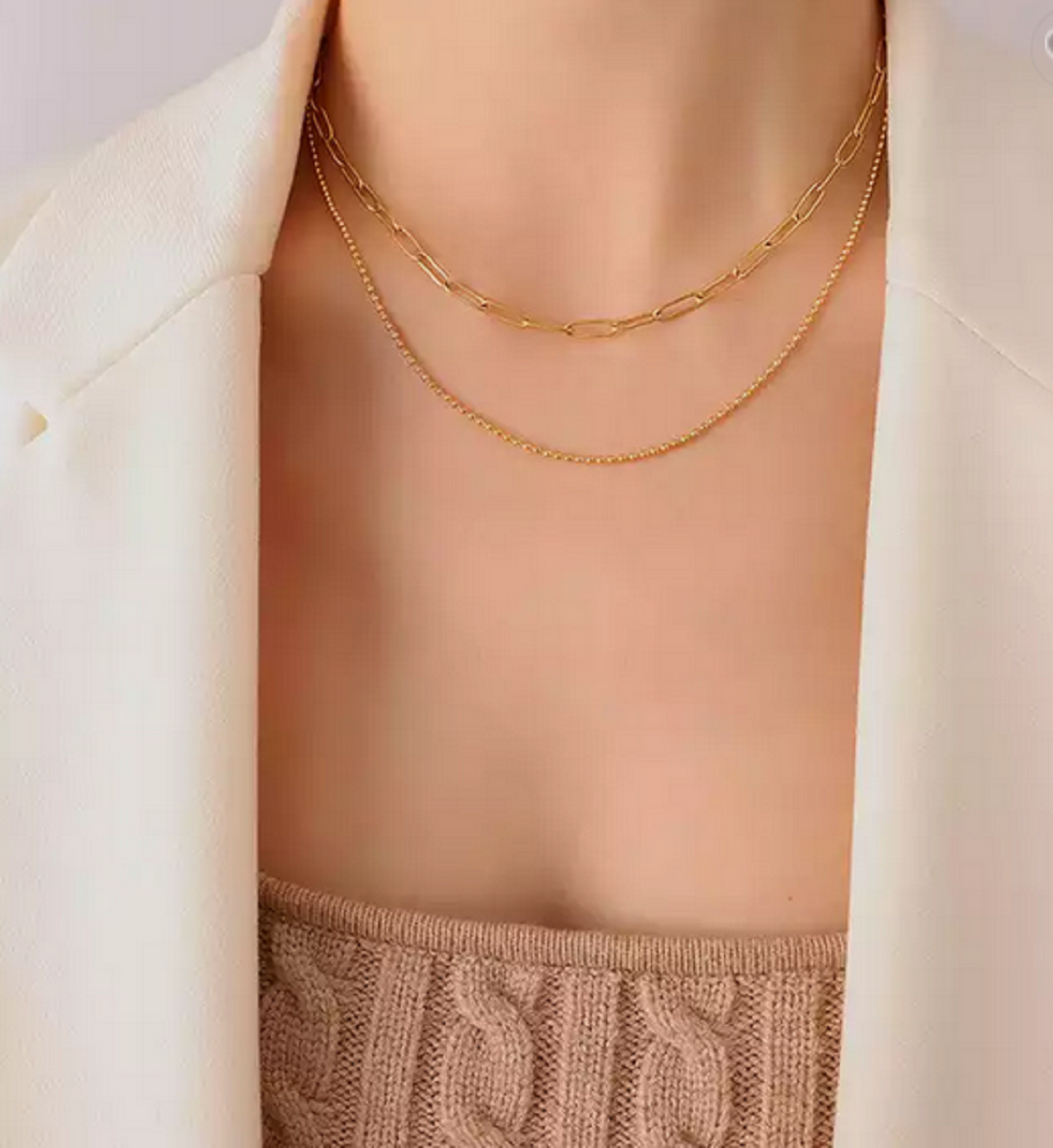 Paper Clip Necklace