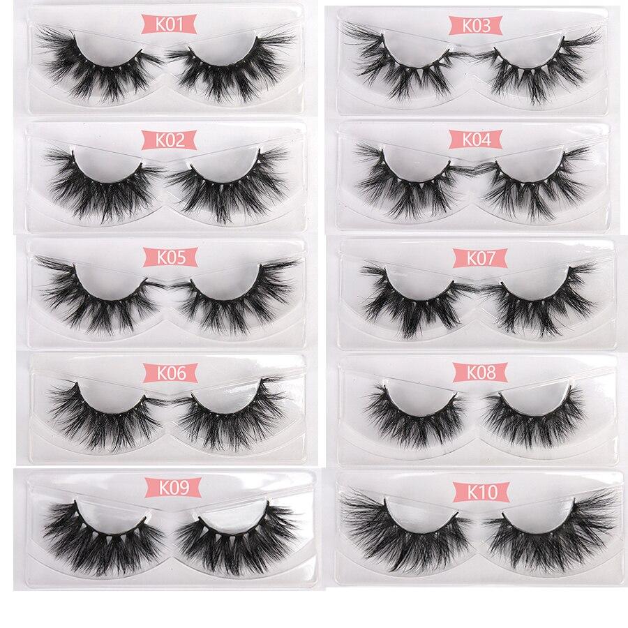 25 MM Lashes Wholesale 30/50/100 Pairs 3D Mink Eye Lashes