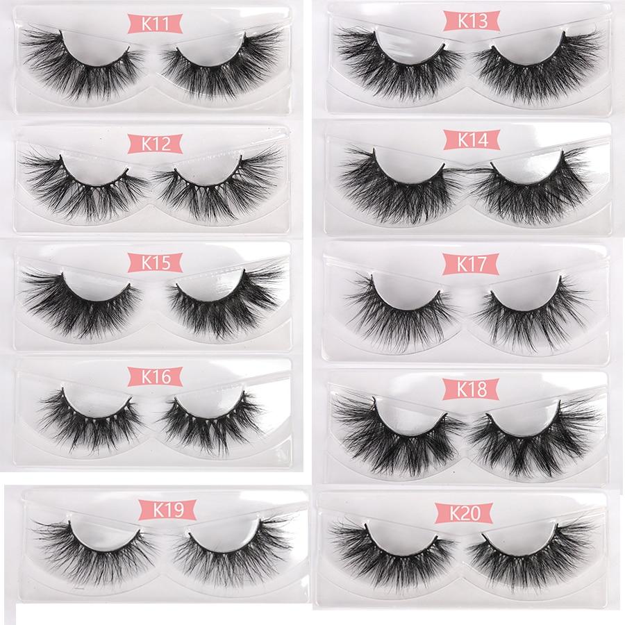 25 MM Lashes Wholesale 30/50/100 Pairs 3D Mink Eye Lashes