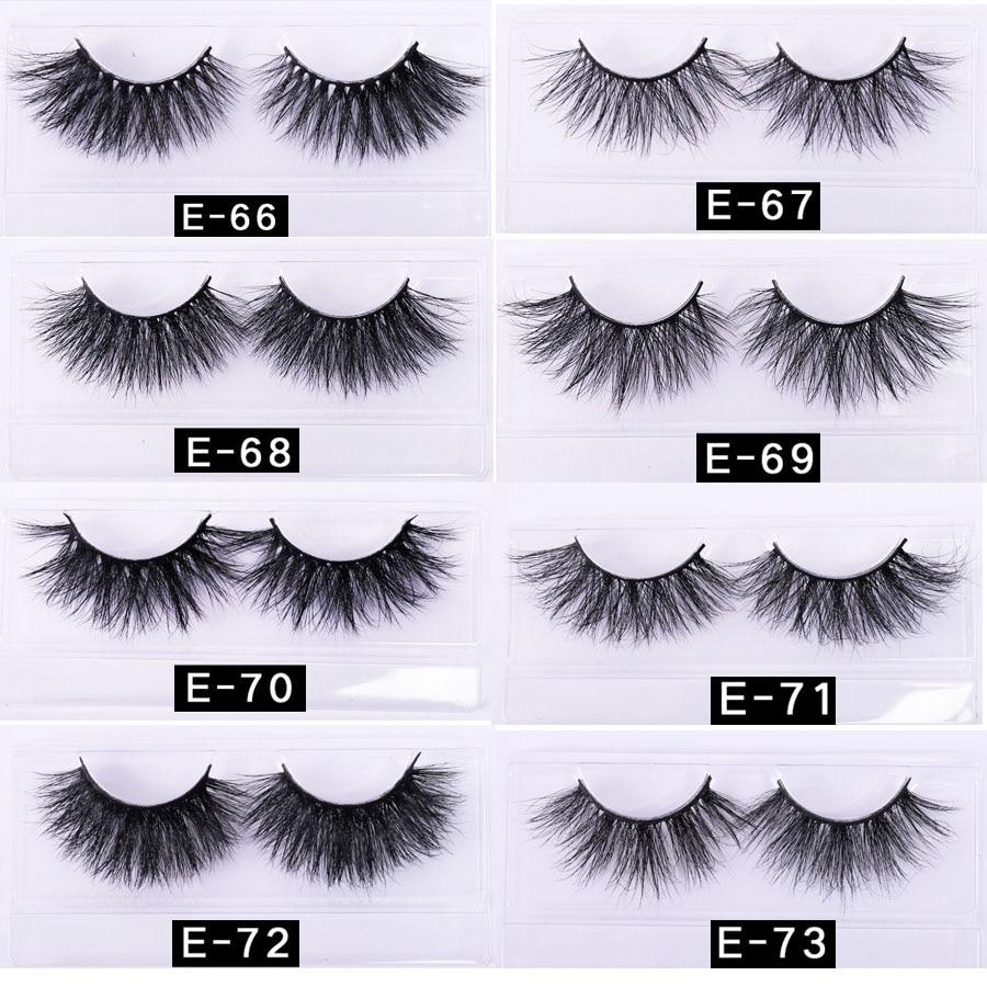 25 MM Lashes Wholesale 30/50/100 Pairs 3D Mink Eye Lashes