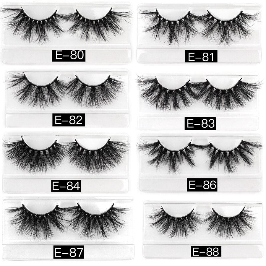 25 MM Lashes Wholesale 30/50/100 Pairs 3D Mink Eye Lashes