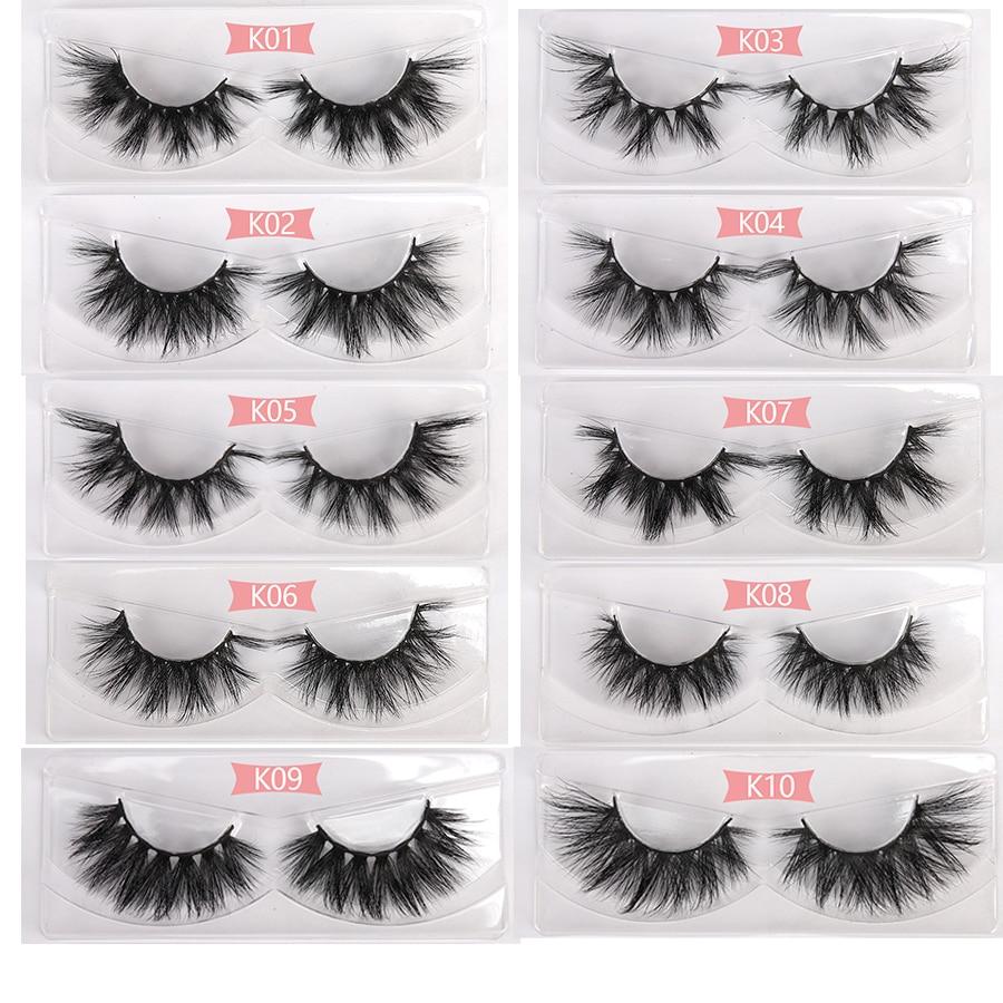 25 MM Lashes Wholesale 30/50/100 Pairs 3D Mink Eye Lashes