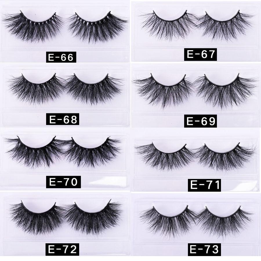 25 MM Lashes Wholesale 30/50/100 Pairs 3D Mink Eye Lashes
