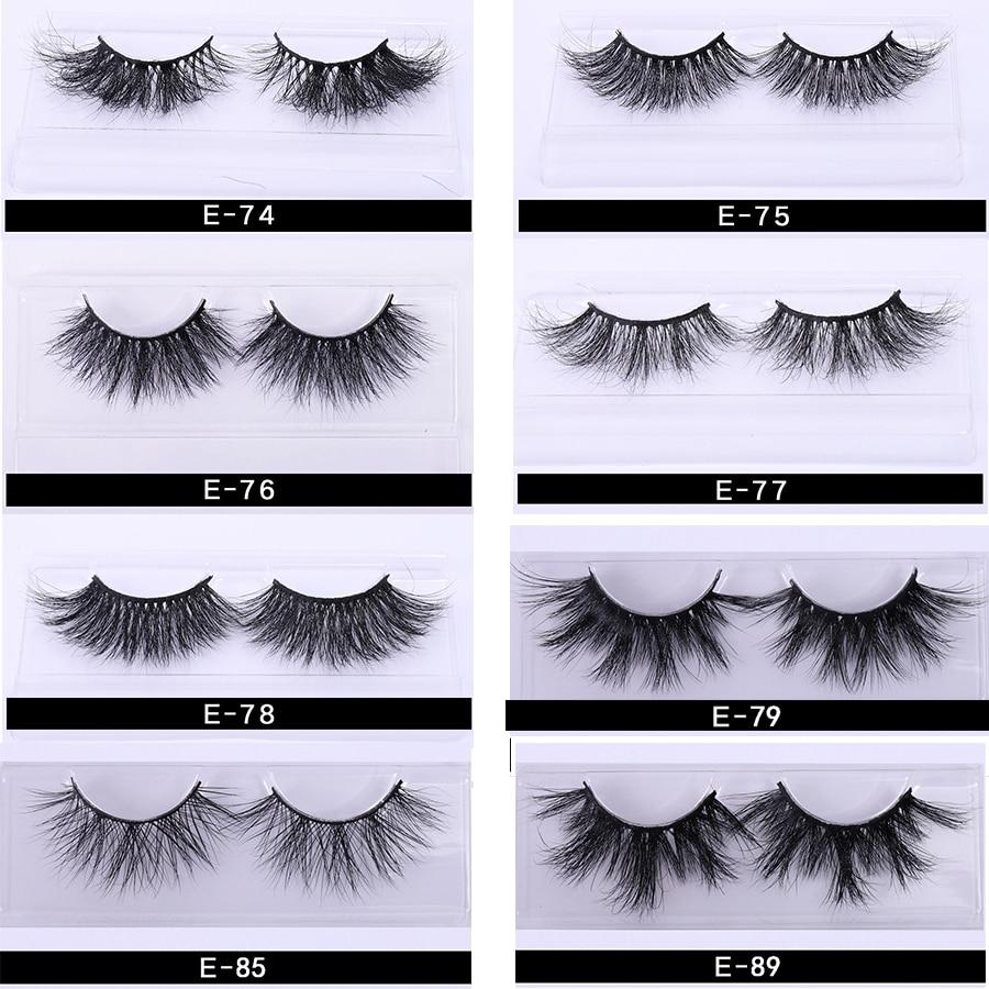 25 MM Lashes Wholesale 30/50/100 Pairs 3D Mink Eye Lashes