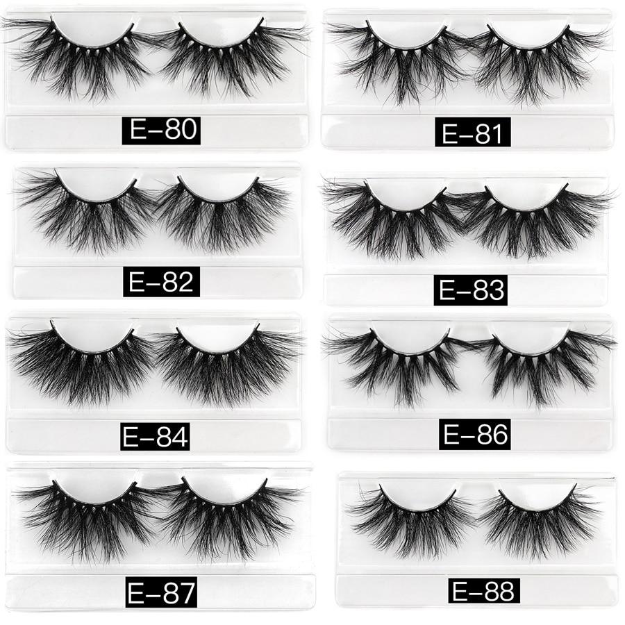 25 MM Lashes Wholesale 30/50/100 Pairs 3D Mink Eye Lashes