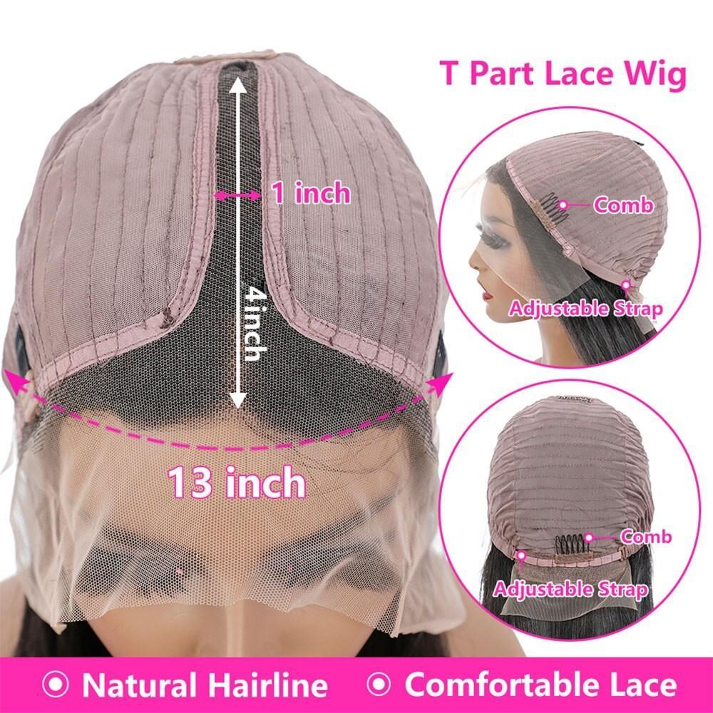 180% Density Body Wave 4x4 Short Bob | 13x4 Lace Front Human Hair Wig
