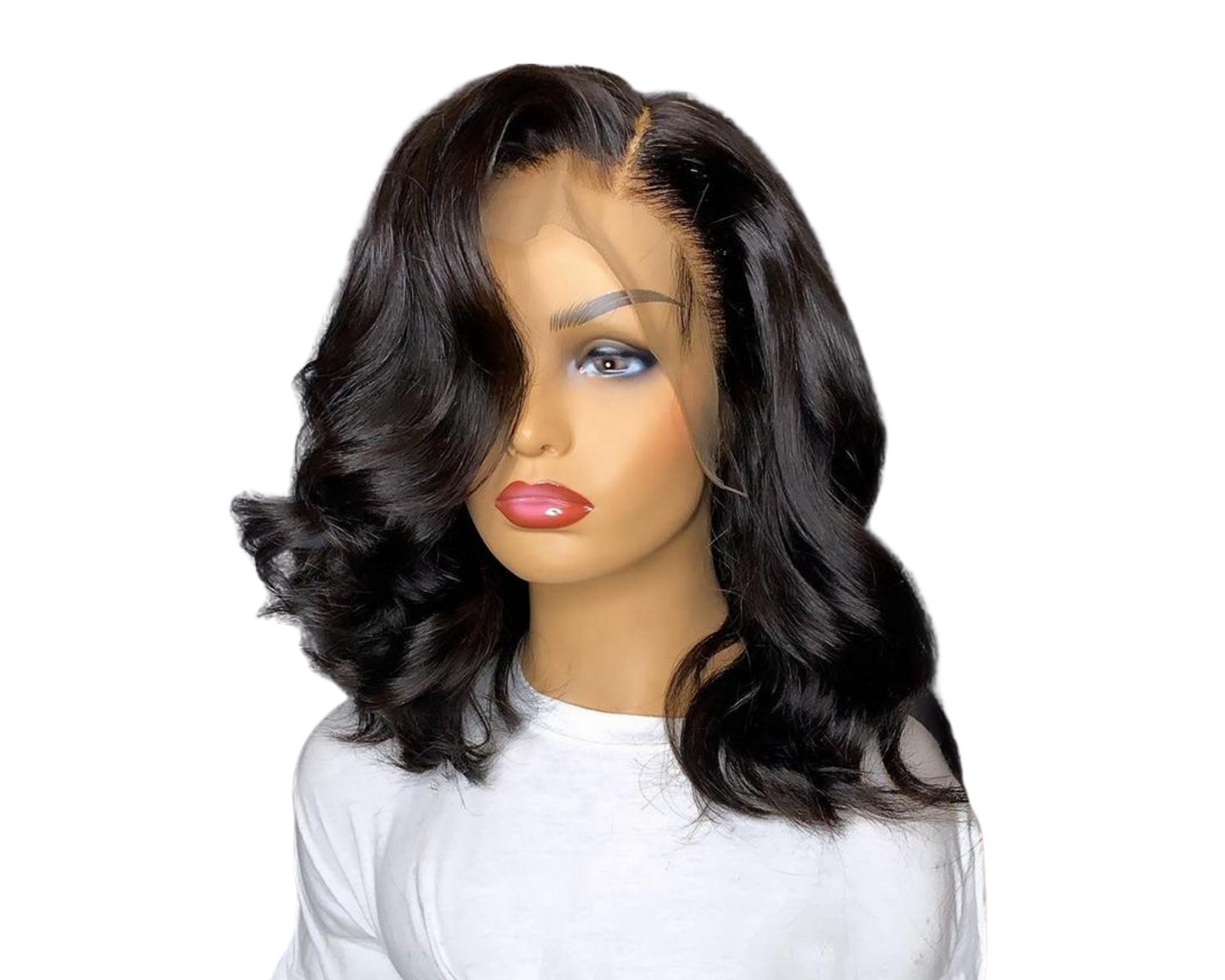 180% Density Body Wave 4x4 Short Bob | 13x4 Lace Front Human Hair Wig