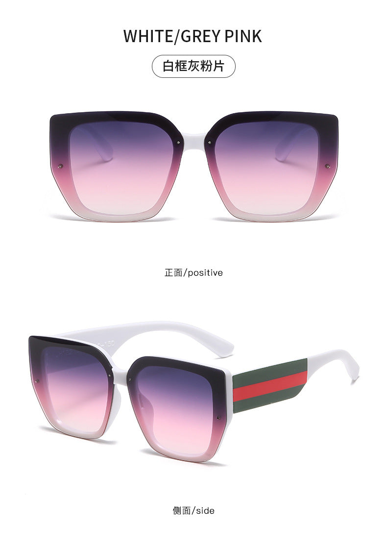 Square Retro Oversized Eyewear | UV400